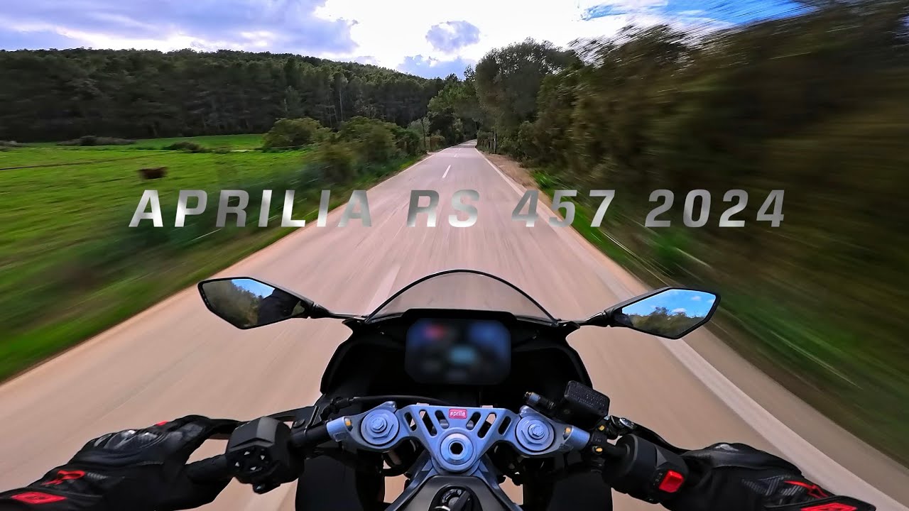 APRILIA RS 457 2024 | 4K POV RIDE
