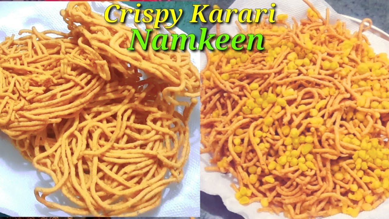 Namkeen Recipe | Kurkure Crispy Besan Ke Sev Ki Recipe | Besan ke Sev 😋😋