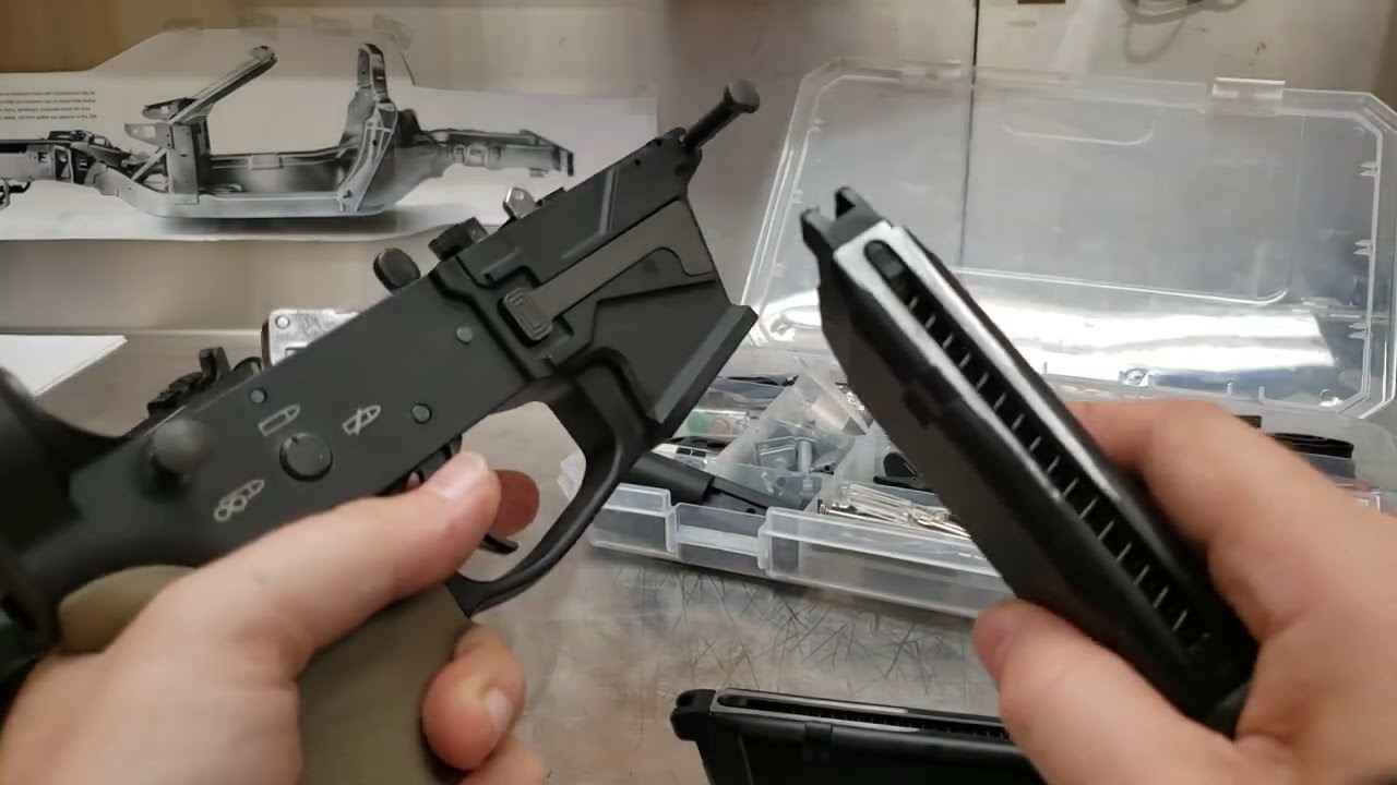 Airsoft toy King Arms TWS-9 9mm PCC bolt hold open mysteries. possible fix for issue!?!