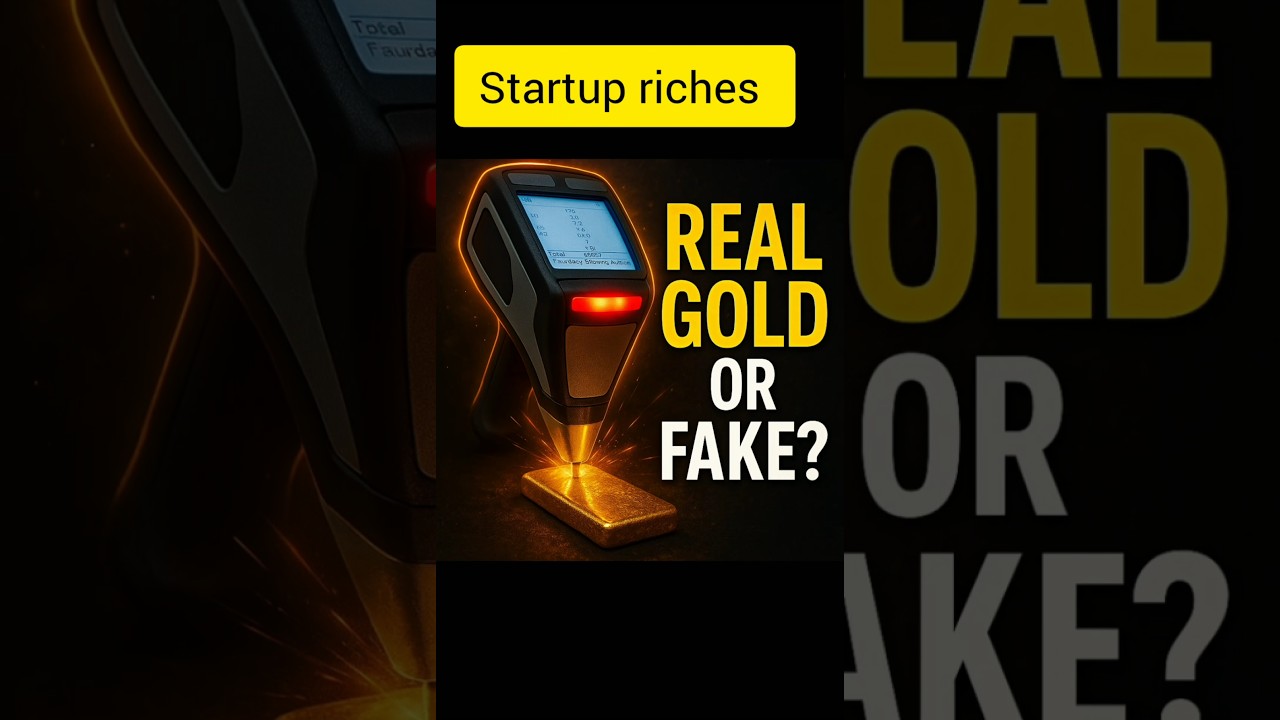 Real Gold or Fake? XRF Scanner Test Reveals the Truth!