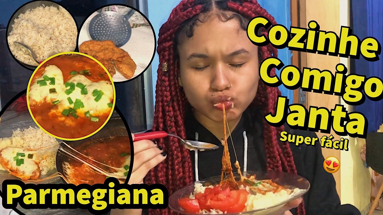 COZINHE COMIGO | FRANGO À PARMEGIANA - Janta completa
