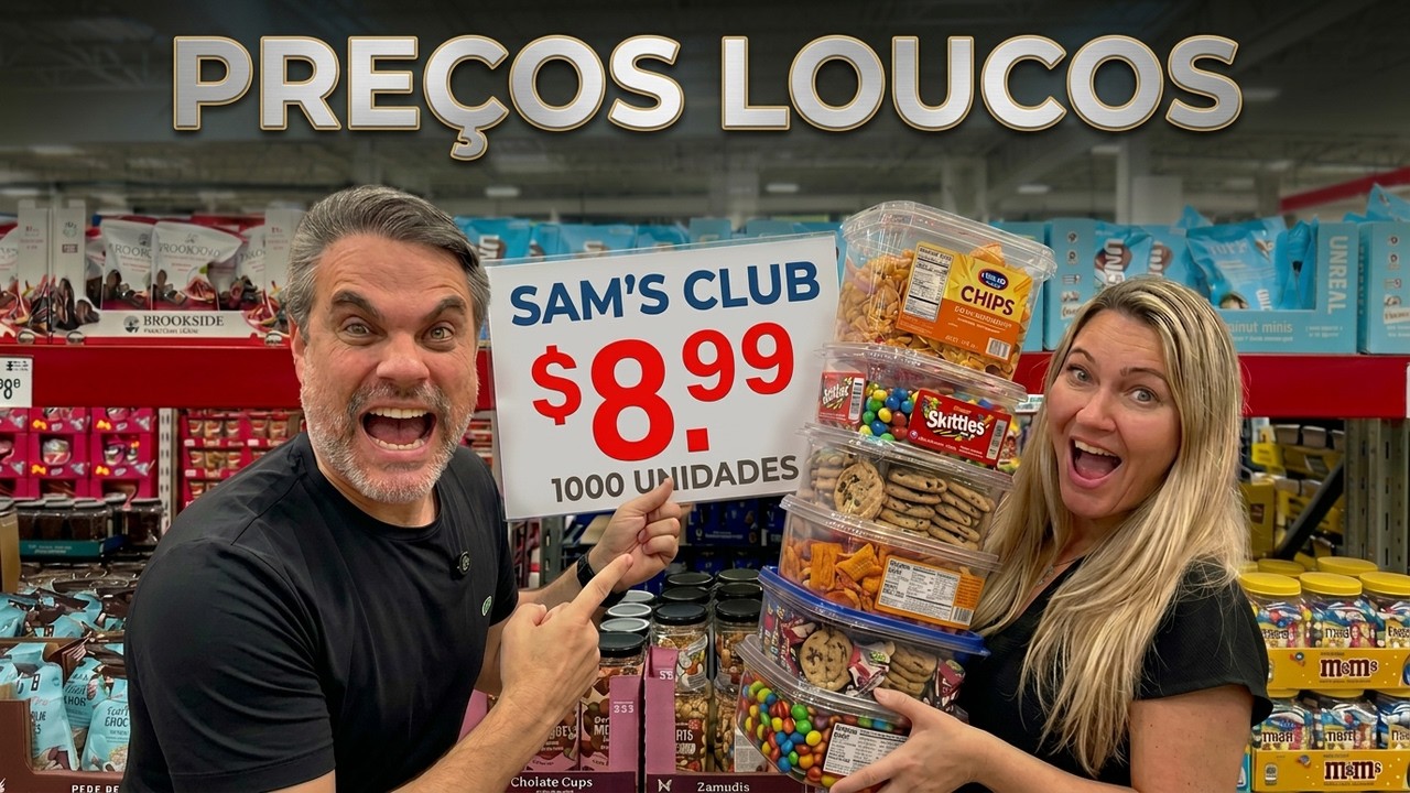 COMPRAS INCR&Iacute;VEIS no SAM'S CLUB ORLANDO | Dicas para economizar nos EUA!