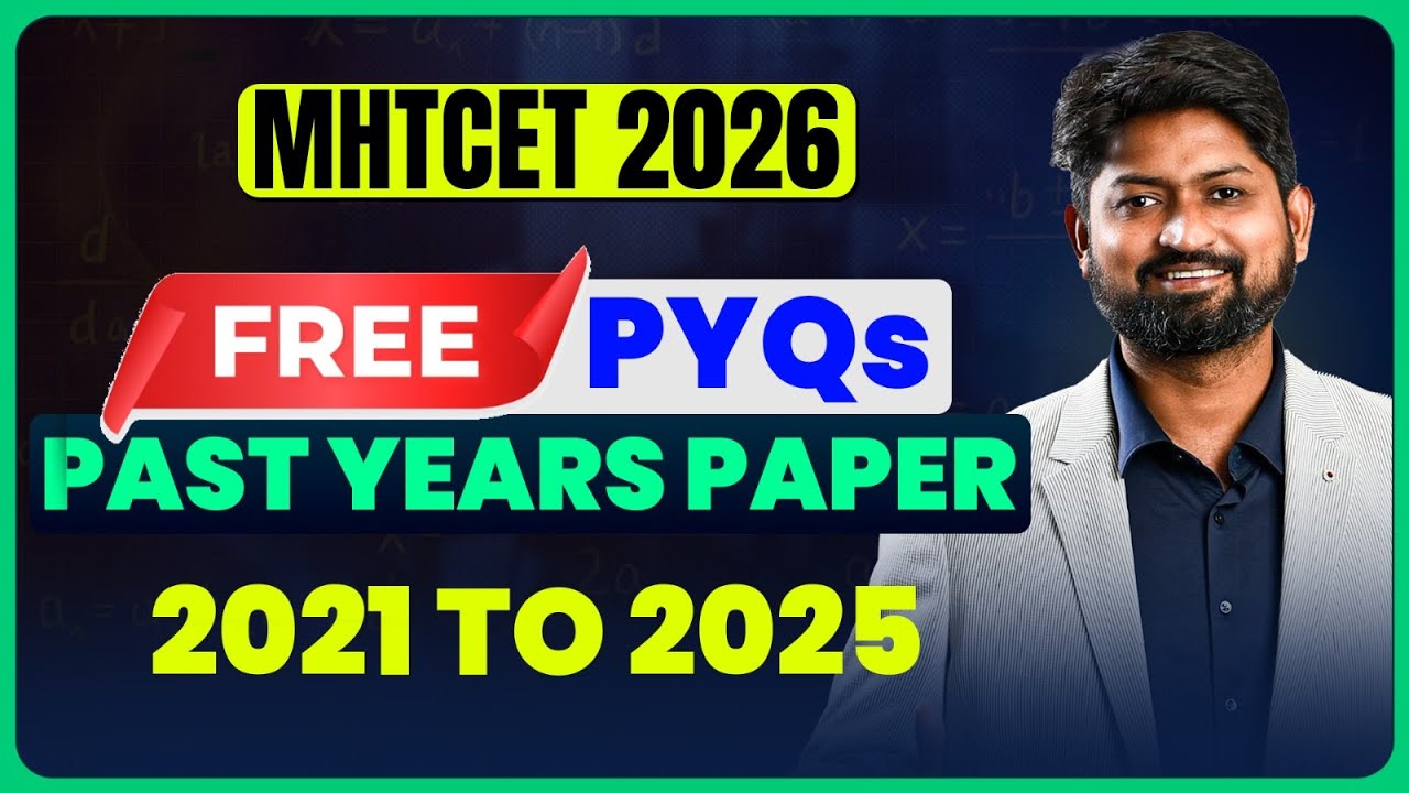 MHT-CET 2026 Prep: Last 5 Years PYQ Complete Papers on GanitAnk App| #mhtcet2026