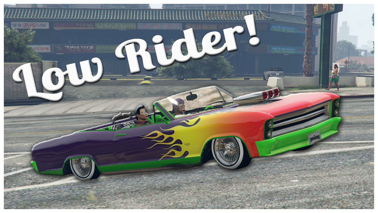 GTA 5: Low Rider DLC & Happy Halloween! (Comedy Gaming)