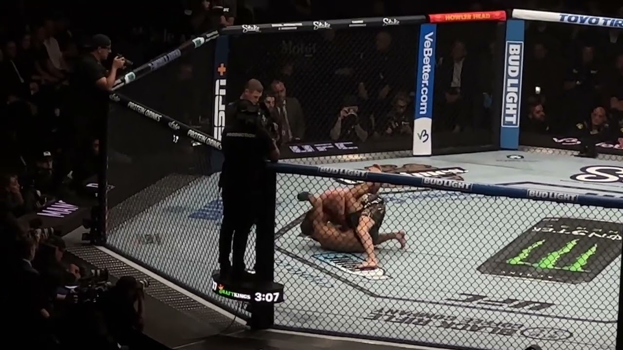 Bryce Mitchell vs Kron Gracie round 2 @ufc