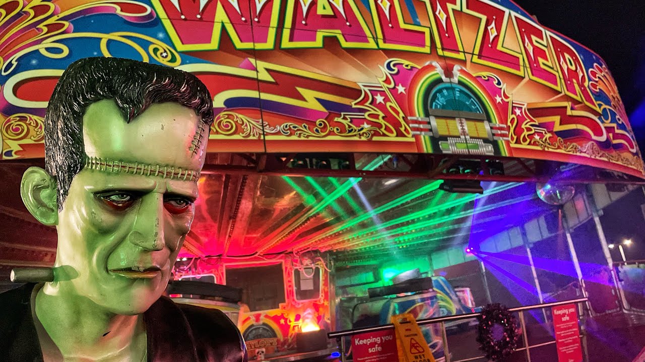Butlin's Bognor Regis Halloween Scareground Vlog - Spooky Fun Fair & More, October 2021