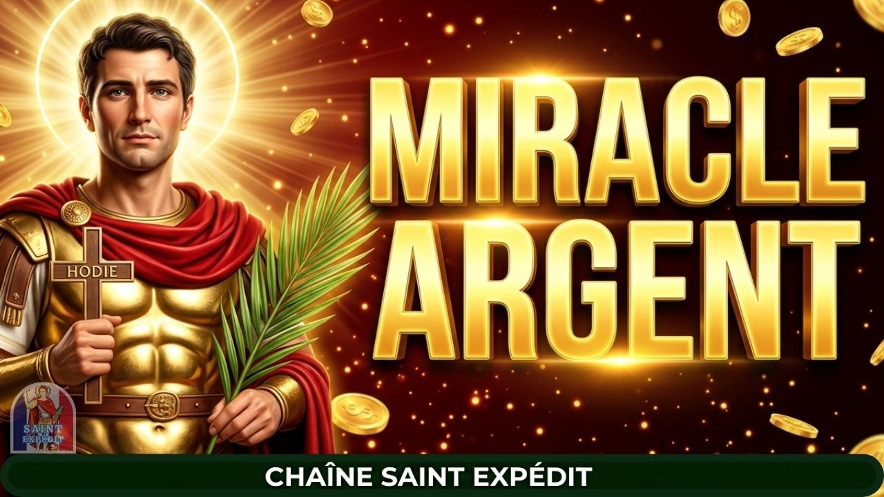 💰 SAINT EXPÉDIT MIRACLE ARGENT EN 5 MINUTES – PRIÈRE URGENTE AUJOURD'HUI !
