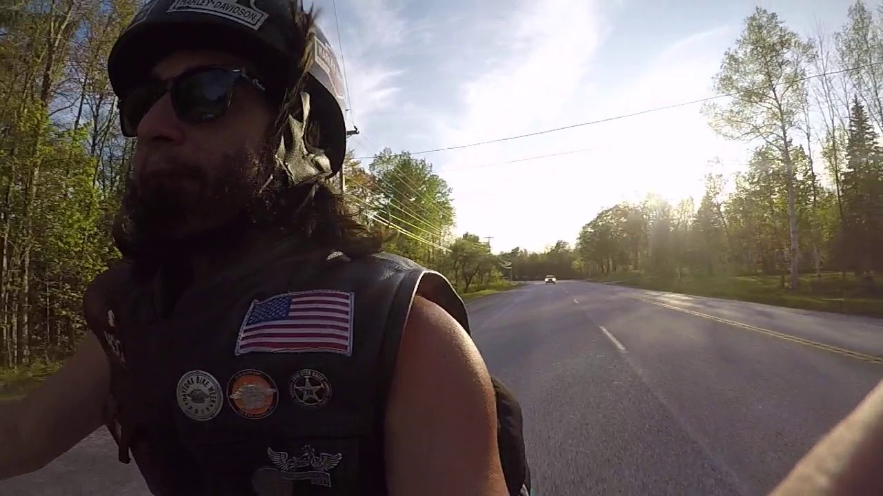 vermont rt 4 on my 1992 fxrp harley Davidson