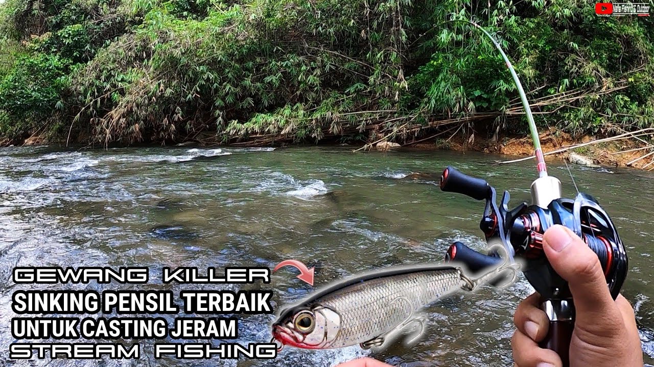 Umpan Casting Air Cetek | Ikan Pelian Suka Umpan Ni | Strike Pro Sprat Stick | Umpan Killer Stream