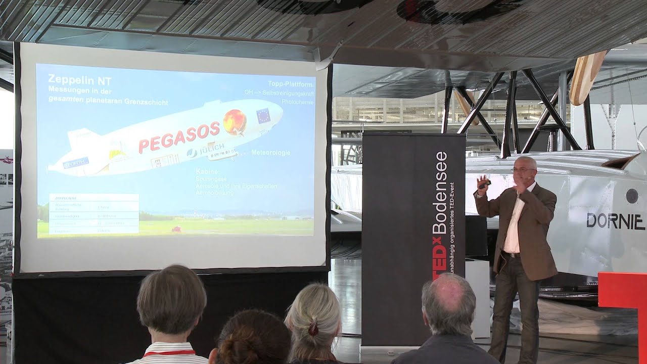 Der Zeppelin unterwegs im Klimaschutz | Fritz Günther | TEDxBodensee