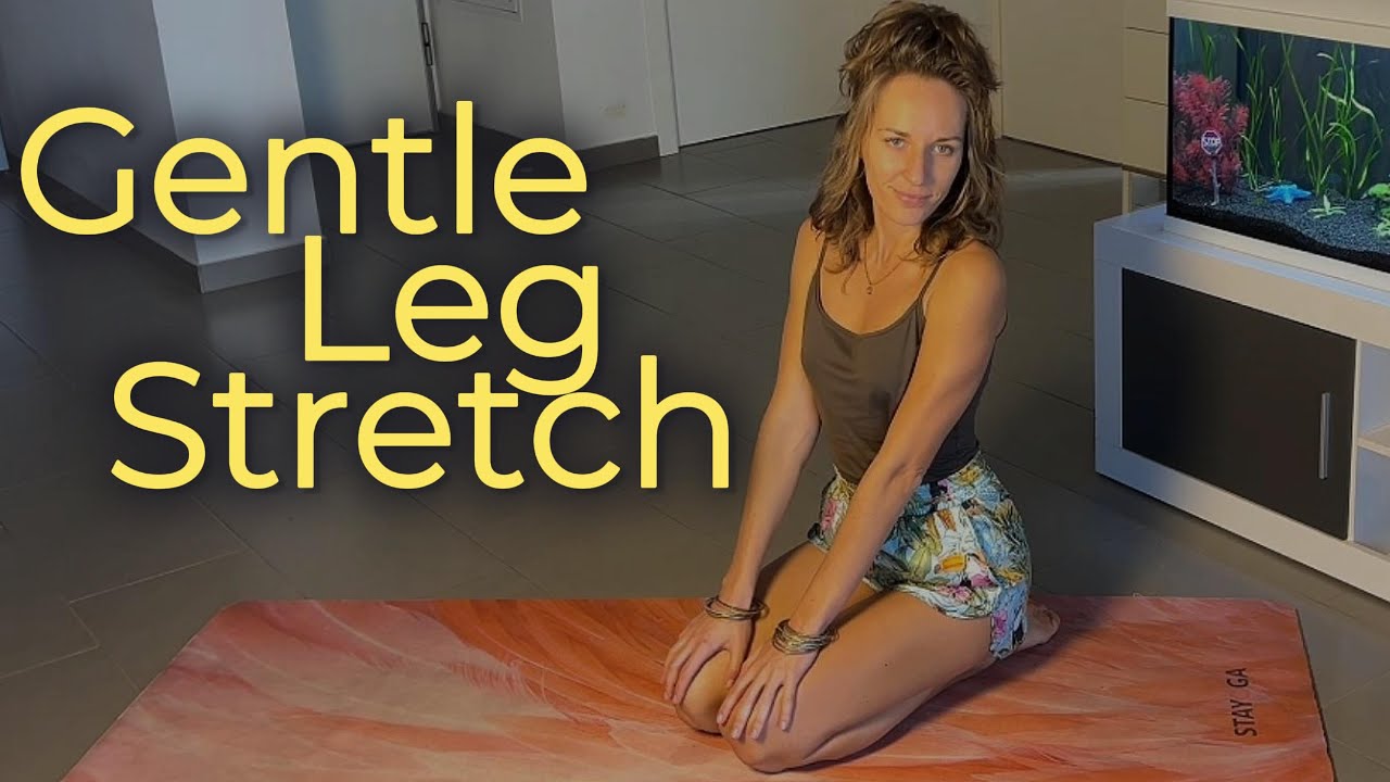 Gentle Leg Stretch | Stretch For Beginners | Yoga at Home