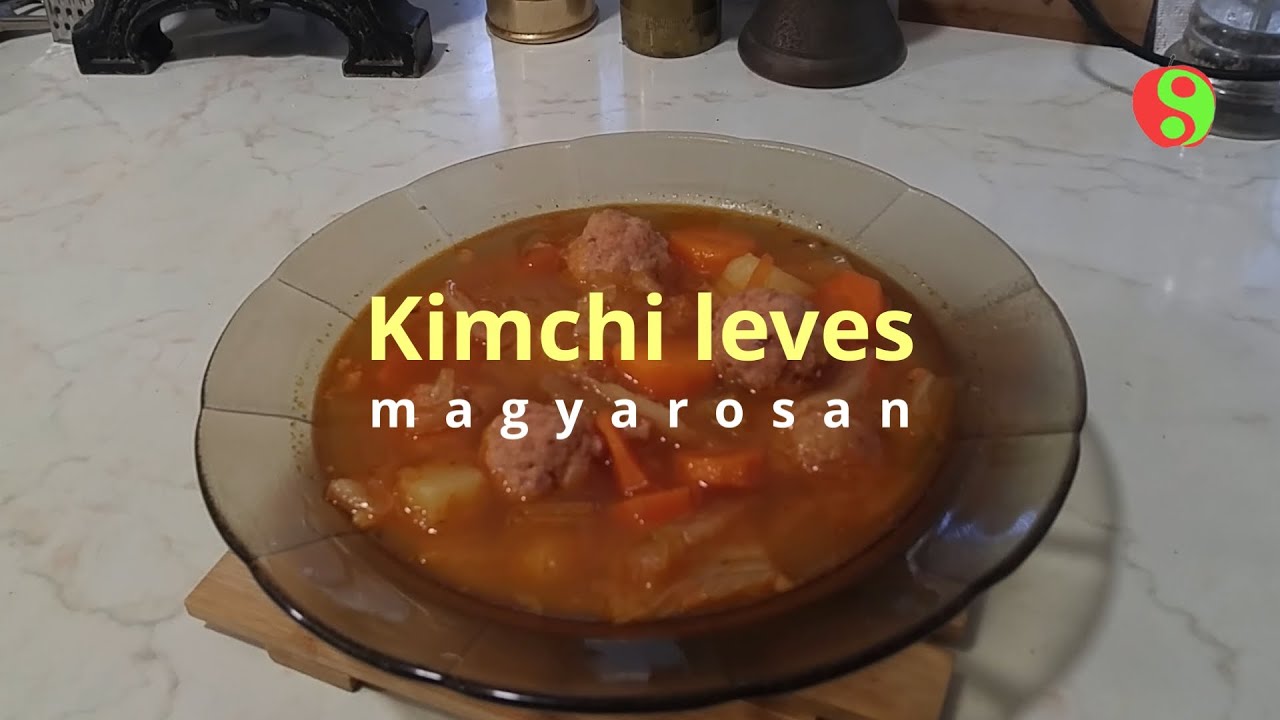 Kimchi leves magyarosan