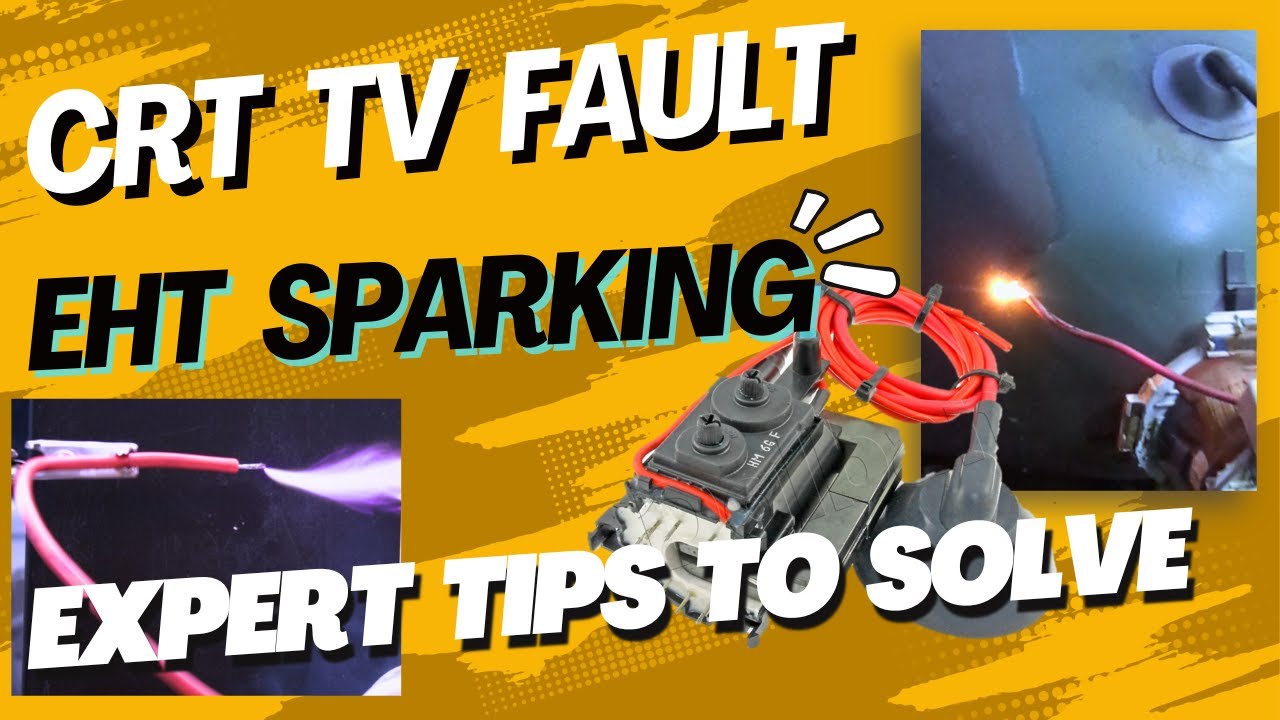Best Method to Repair Flyback Transformer Leakage in CRT TV 🚀sinhala - N TECH SHOP
