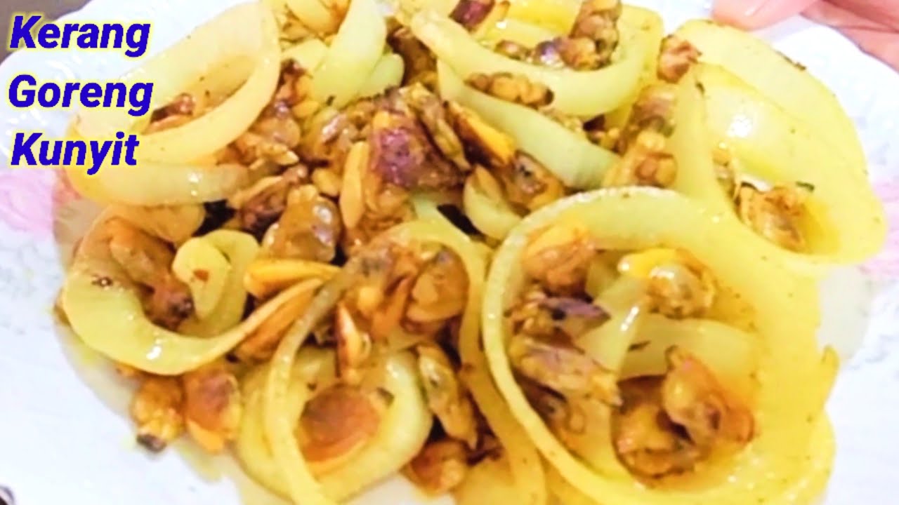 Masakan Simple Cepat Dan mudah || Resep Kerang Goreng Kunyit || Super Enak