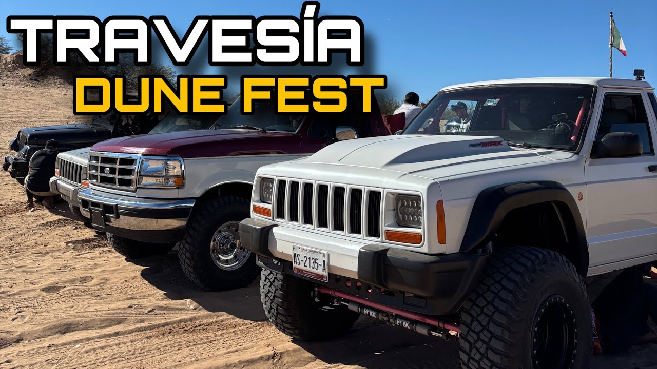 NOS FUIMOS DE TRAVESIA DEL ZAPATA HACIA EL DUNE FEST EN CUERVITOS / ASI LA PASAMOS