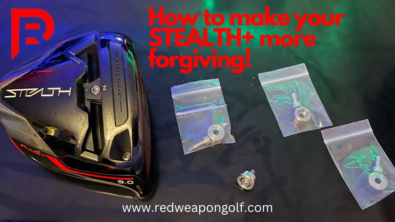 The SECERET on how to make your TAYLORMADE STEALTH PLUS driver more forgiving!