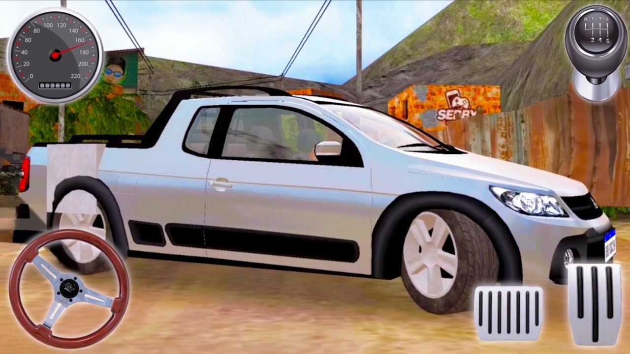 Rebaixados Elite Brasil Simulator - Volkswagen Saveiro Truck Driving Game 3D - Android GamePlay 