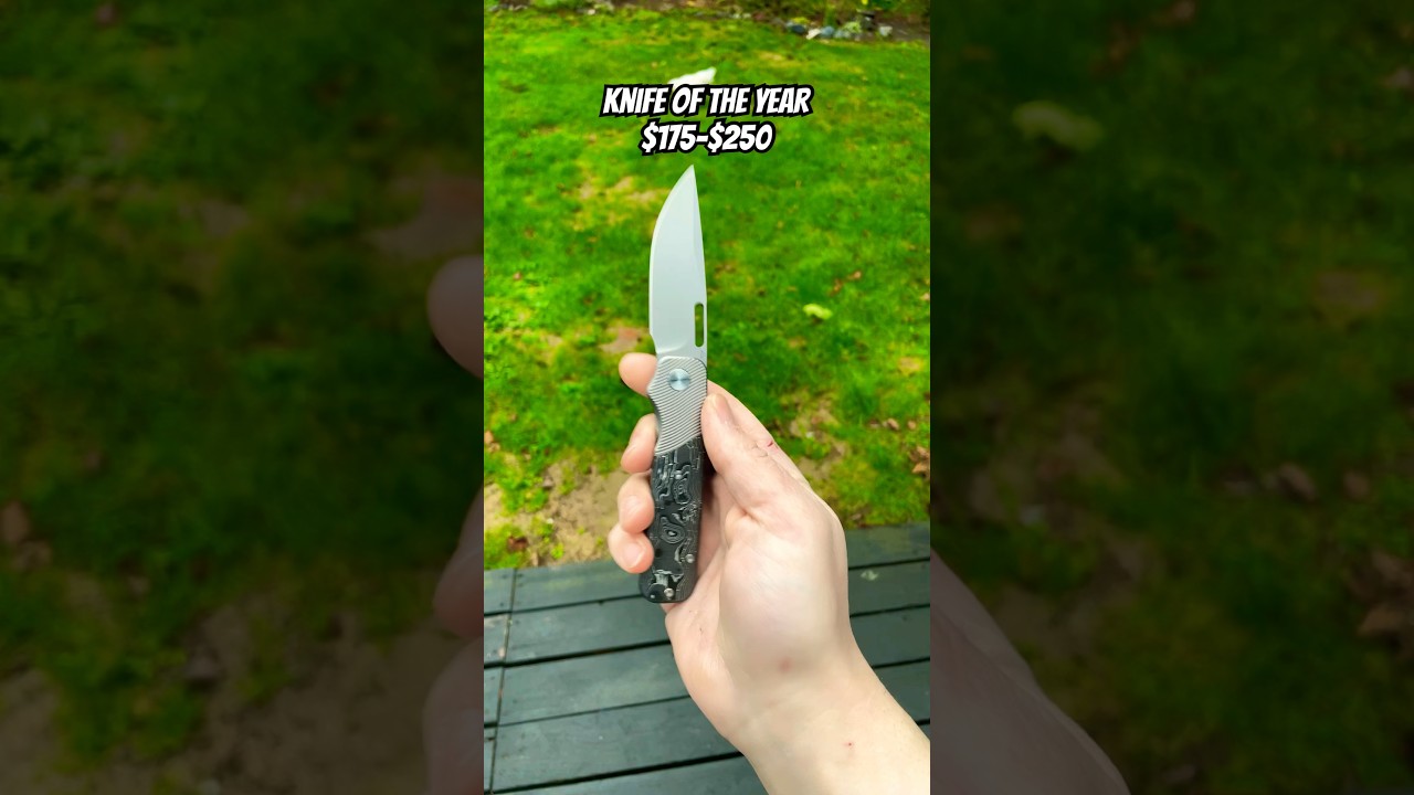 This one shocked me! Knife of the Year AM8 Flix 2 #shorts #knife #edc #skills #best #tools #ytshort