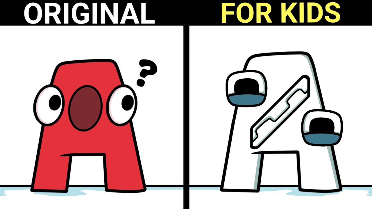 Alphabet Lore A but Something is Weird! (IMPOSTOR) | DRAWING
