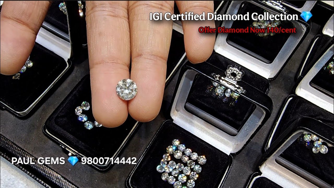 ✅140rs Diamond Use Benifit, Certified Real Diamond Pure Astrological Hira, IGI Reporte With Diamond💎