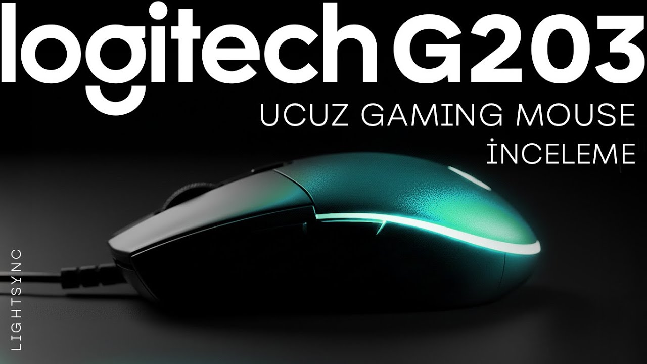 UCUZ GAMiNG MOUSE | Logitech G203 Lightsync RGB Kablolu Mouse İnceleme