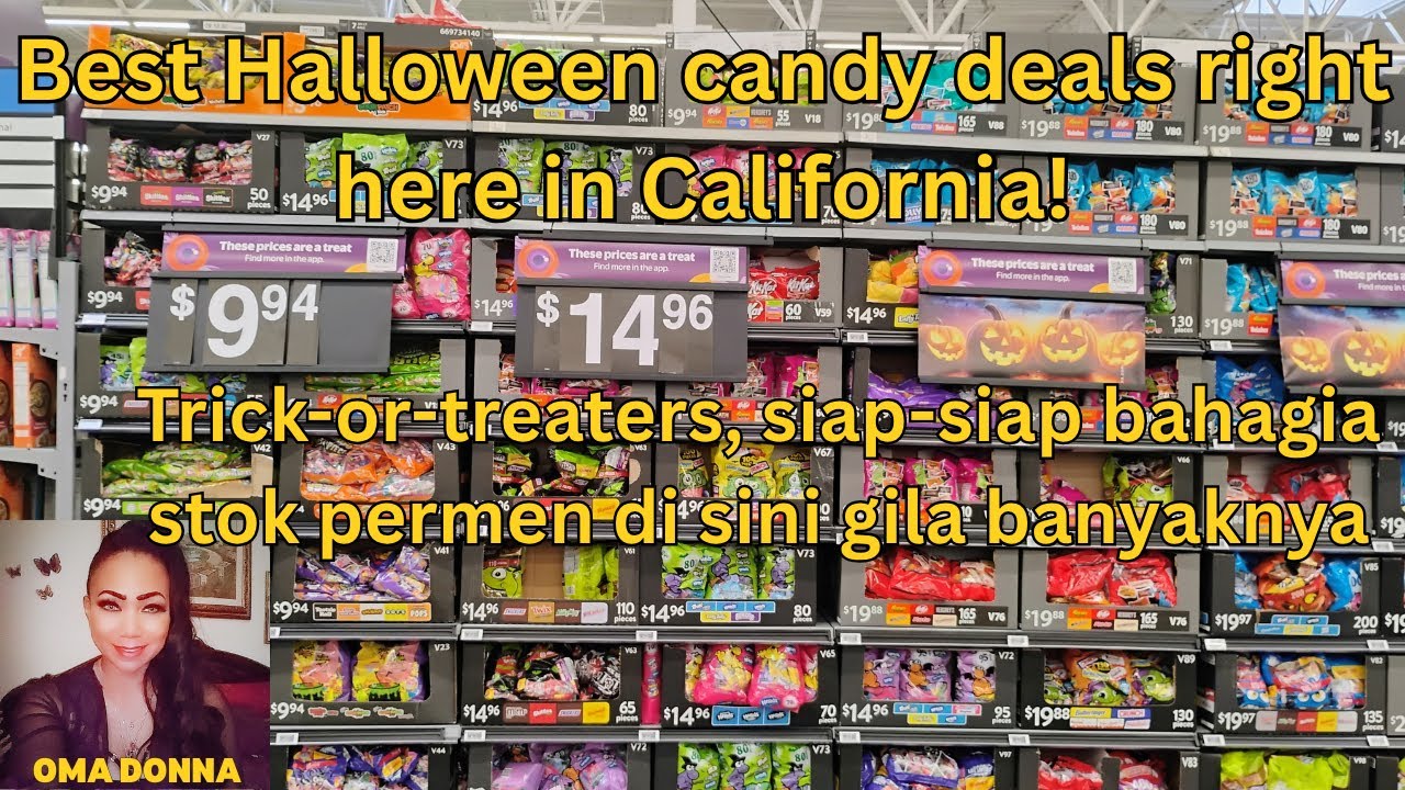 Borong permen & coklat Halloween di Walmart,  harganya bikin kaget!