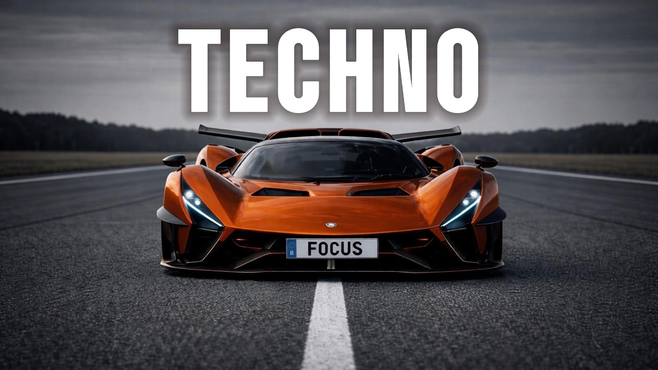 Techno 1 Hour Mix Pure Adrenaline Instant Focus Dark Hypnotic Acid No Vocals