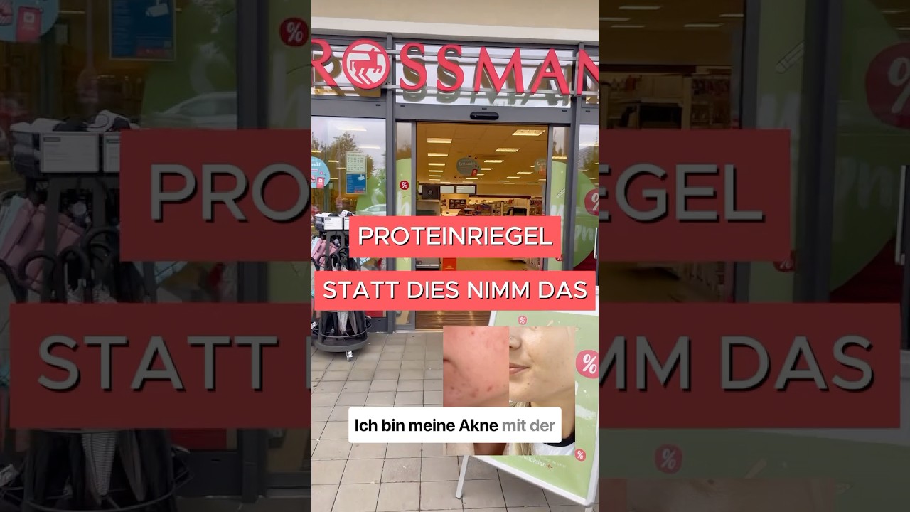 🤯Wusstest du, dass nicht alle Proteinriegel deiner Haut guttun?❌ 