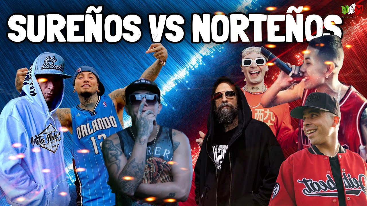 Raperos Sureños y Norteños ¿Quiénes son? | Origen, colores, pandilla, Sur 13, Norte 14, curiosidades