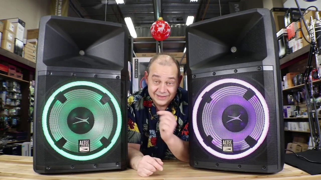 Sound Test Gemini GSP-L2200PK / ALTEC LANSING  LIGHTNING 15