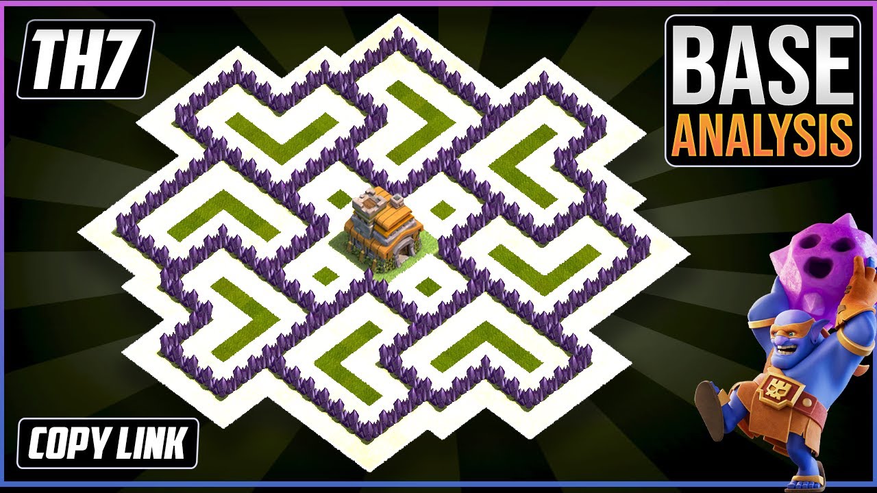 NEW BEAST TH7 HYBRID/TROPHY[defense] Base 2023!! Town Hall 7 Hybrid Base Design &ndash; Clash of Clans