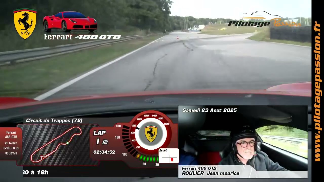 Pilotage Passion 2025 circuit Jean Pierre Beltoise  avec Jean Maurice 