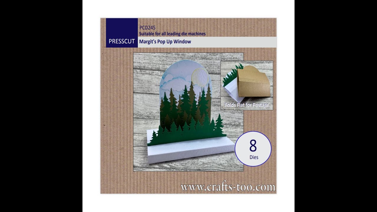 Margit's Pop Up Window Card - PCD245