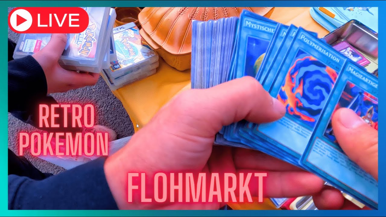 MEGA NINTENDO POKEMON DEAL!!!  🤯🔥 Live Flohmarkt Retro hunting 💸