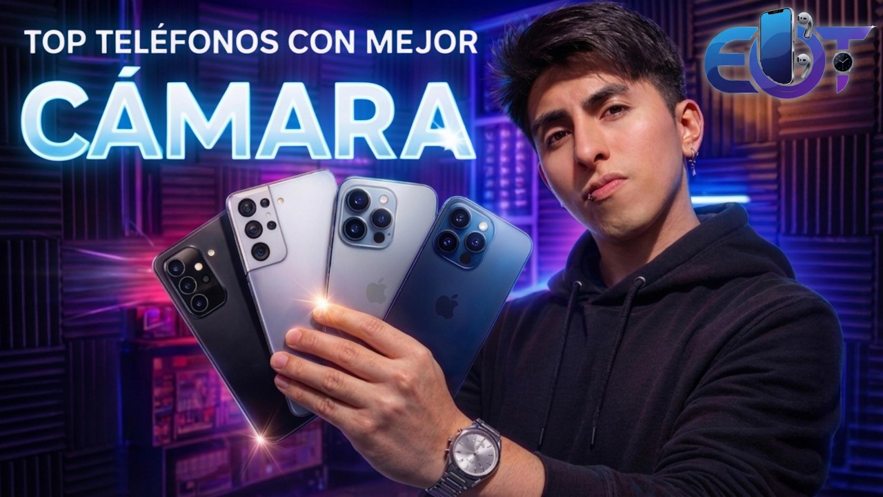 📱TOP TELÉFONOS Con MEJORES CAMARAS Para 2026