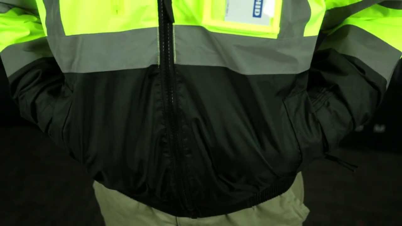 Radians SJ210B Three-in-One Deluxe Hi-Viz Bomber Jacket