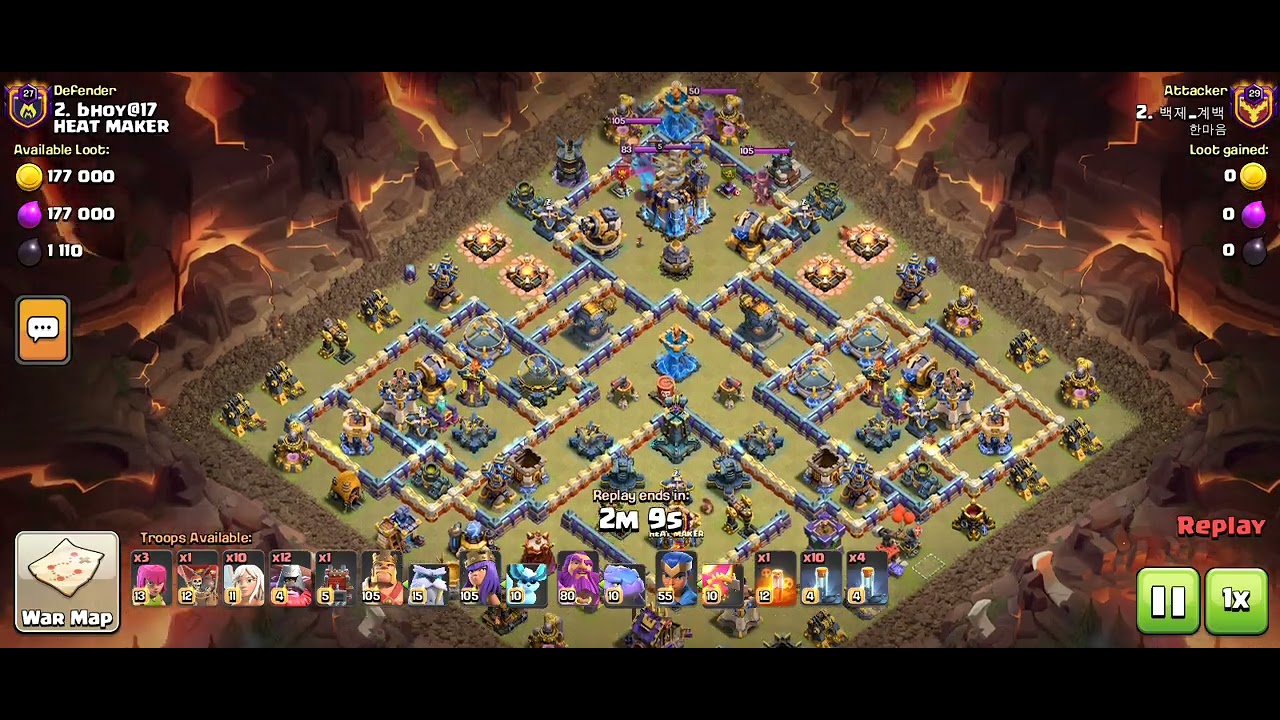 Th 18 war strat. using 10 healers and 12 throwers