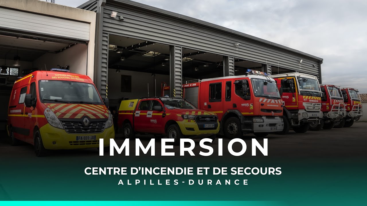 Immersion : (re)découvrez les Pompiers13 de la caserne d'Alpilles-Durance