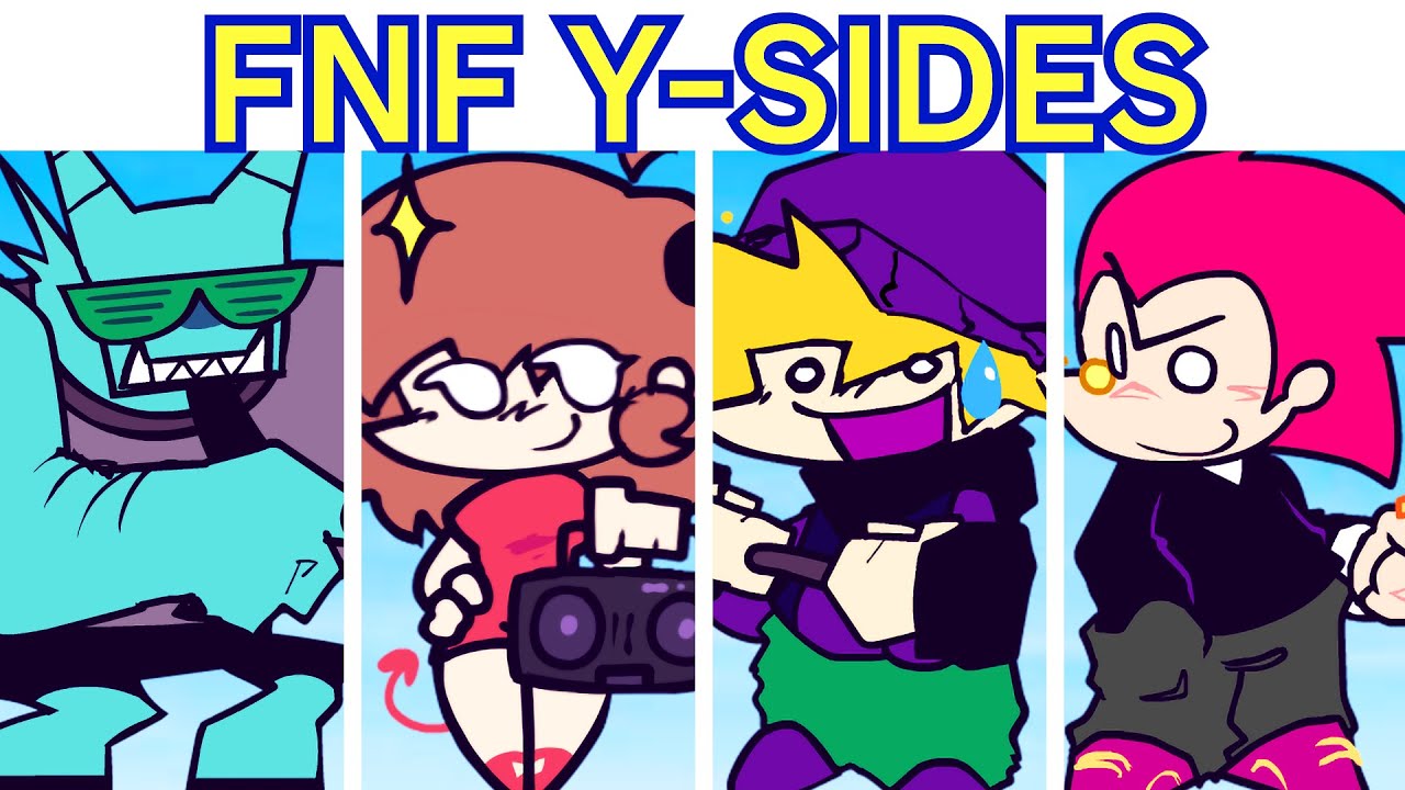 FNF BUT CUTE & FRESH! Friday Night Funkin' Y-Sides V1 FULL WEEKS (BF, GF, PICO, MONSTER)