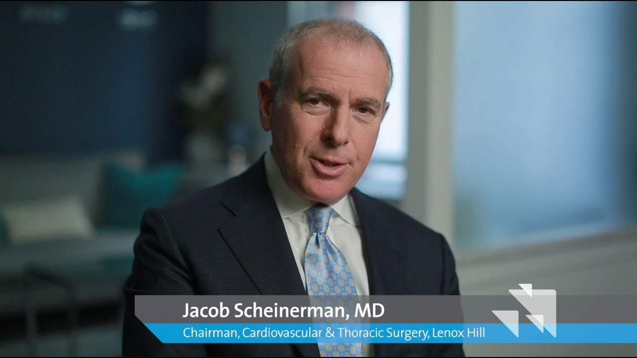 S. Jacob Scheinerman, MD, Chairman of Cardiovascular and Thoracic Surgery, Lenox Hill Heart & Lung