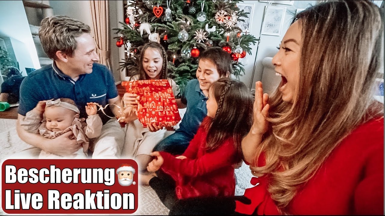 Geschenke auspacken 😍 Bescherung Heiligabend 2021 Live Reaktion Teil 2 | Mamiseelen