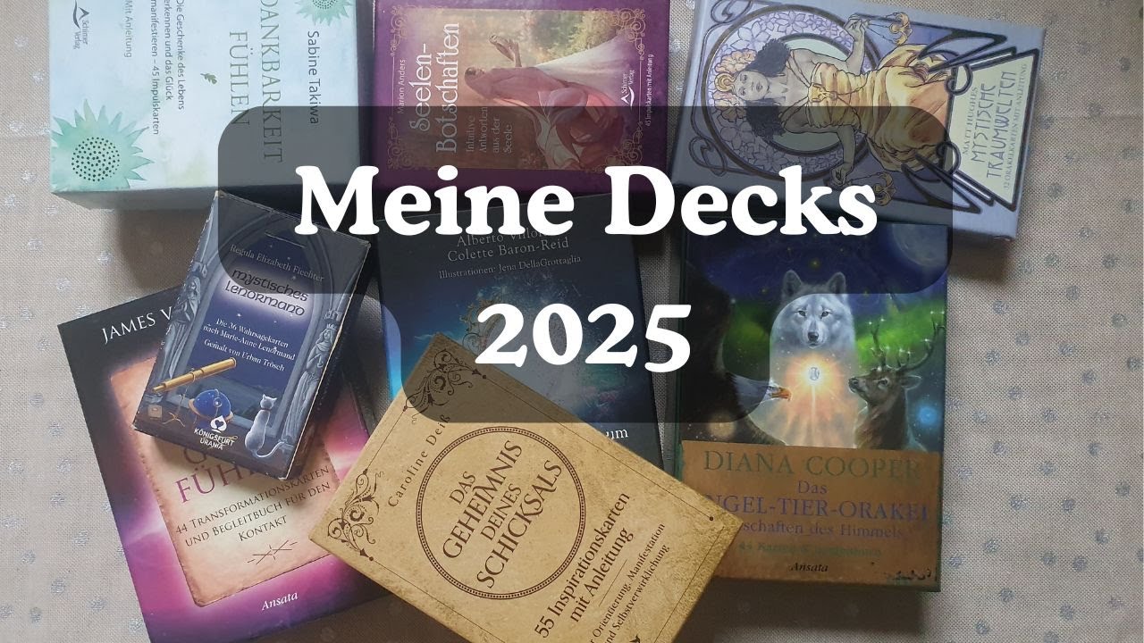 Meine Orakel Karten 2025 | Teil 1