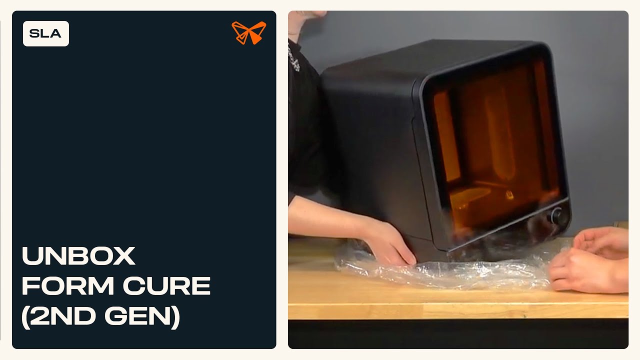 Unboxing Form Cure (2nd Gen) | SLA 3D Print Post-Curing Machine Setup