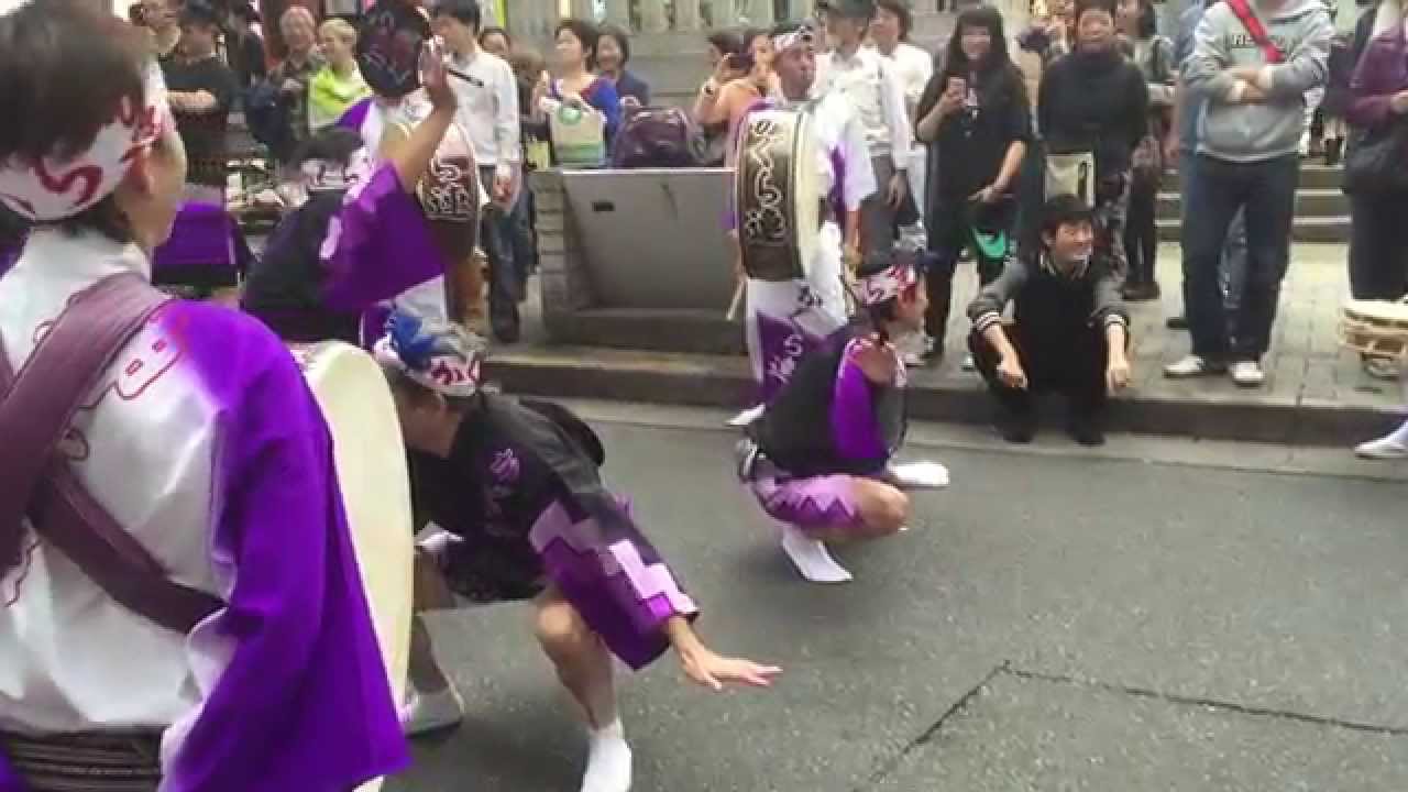 Awa dancing - Japanese Shrine Festival in Tokyo