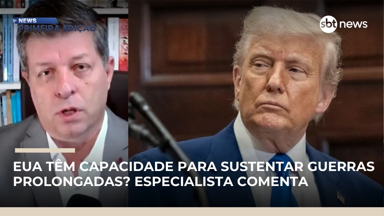 EUA têm capacidade para sustentar guerras prolongadas? Especialista comenta | #NewsPrimeiraEdição