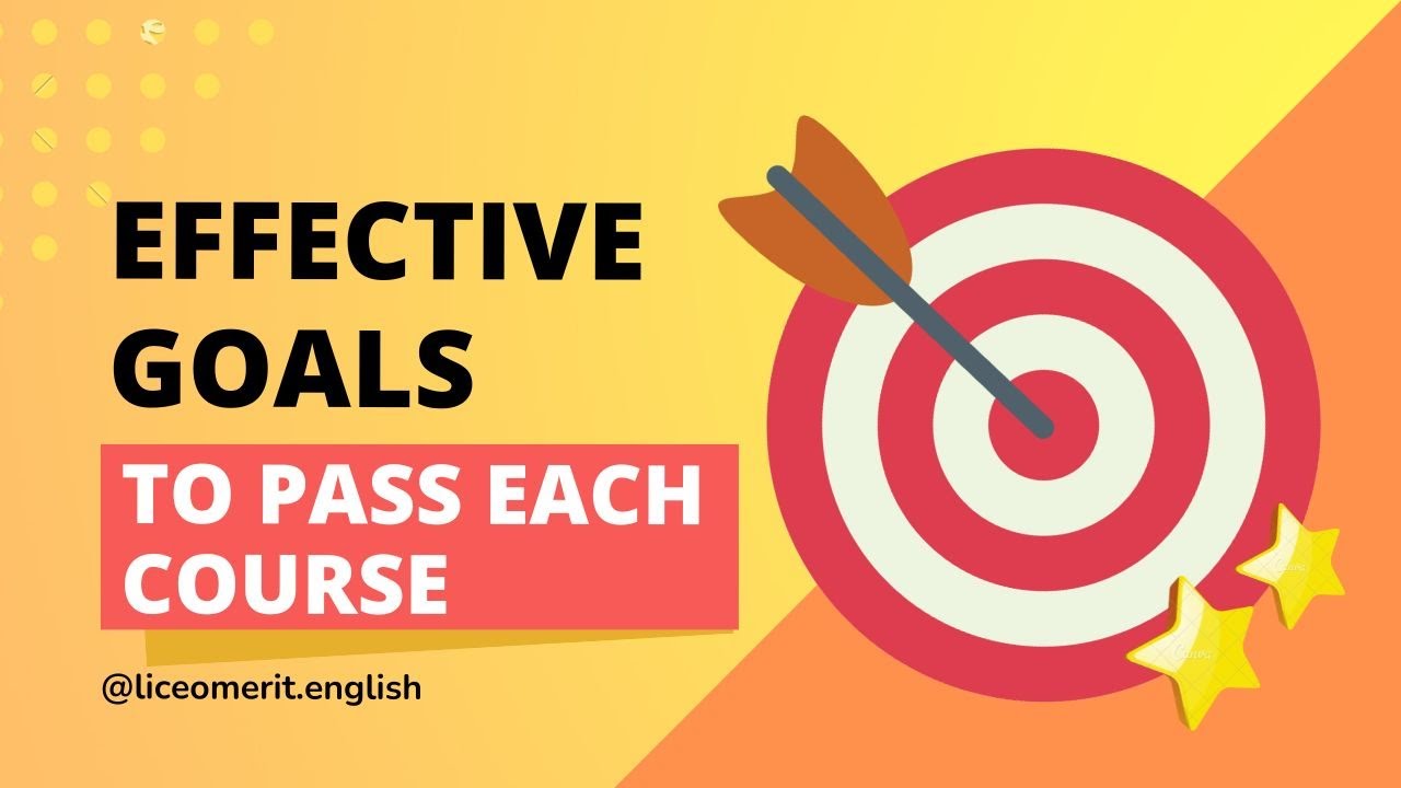 🎯 How to Achieve my Student Goals and Objectives - [SMART Method]