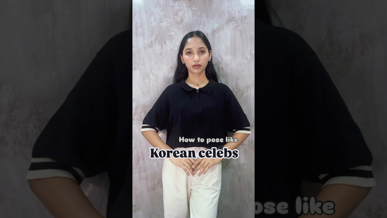 Poses inspired by Korean Celebrity 🎀 #korean #poses #celebrity
