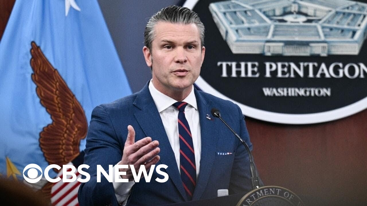 Hegseth says war on Iran is 
