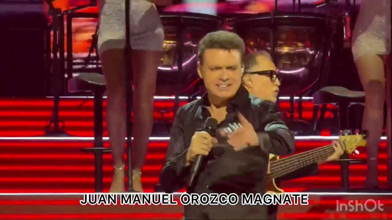 LUIS MIGUEL Santa Claus llegó a la ciudad TOUR 2024  ARENA MONTERREY 28 11 24