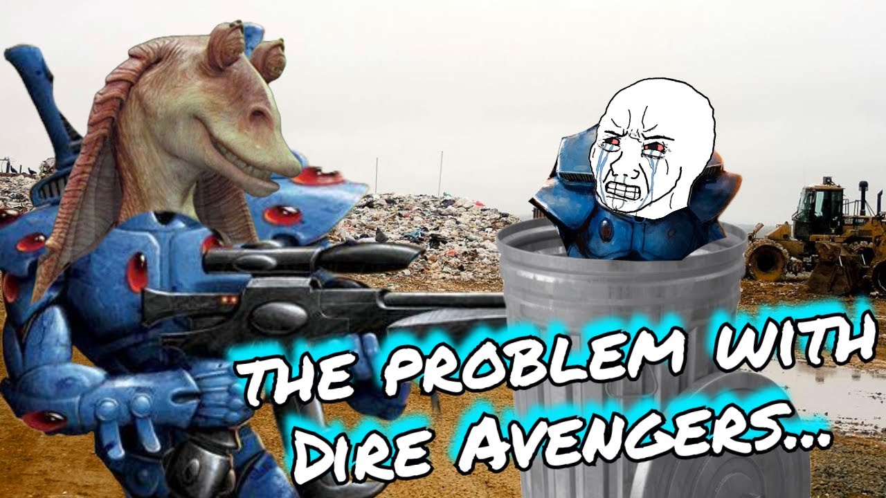 Are Aeldari Dire Avengers TRASH?!-